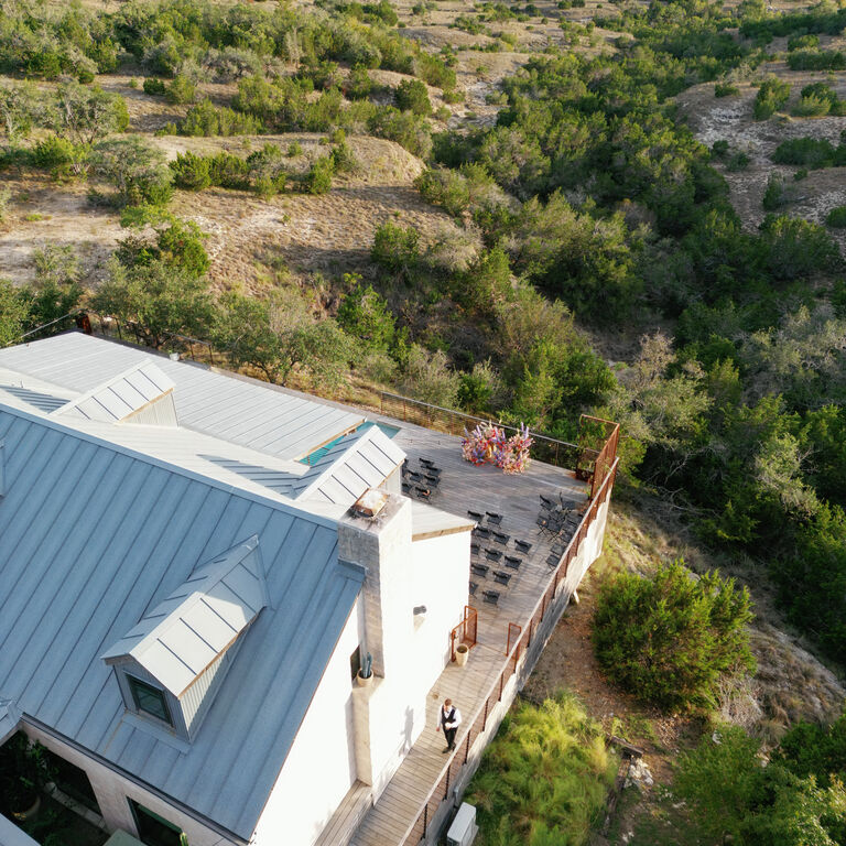 Cactus Moon drone shot